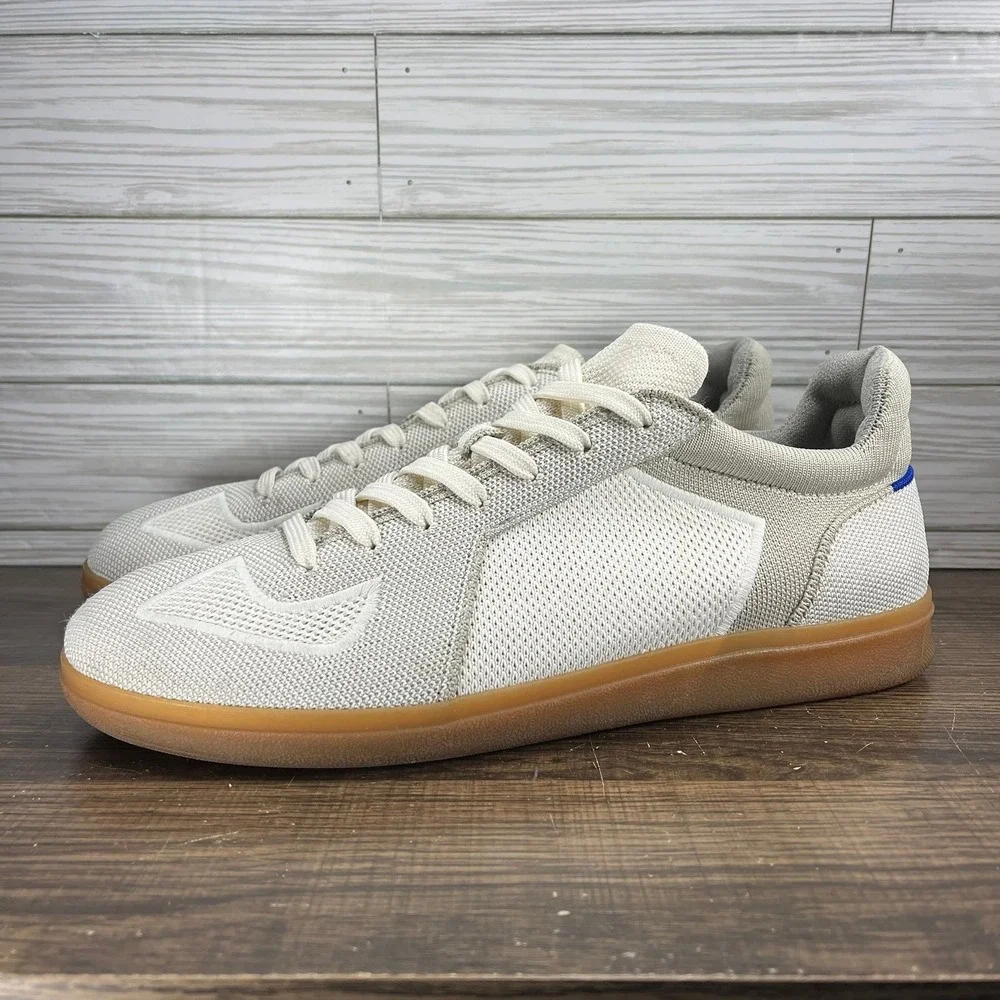 Rothy's The RS01 Sneaker Men's Bone White Shoes - Men's Size 8.5